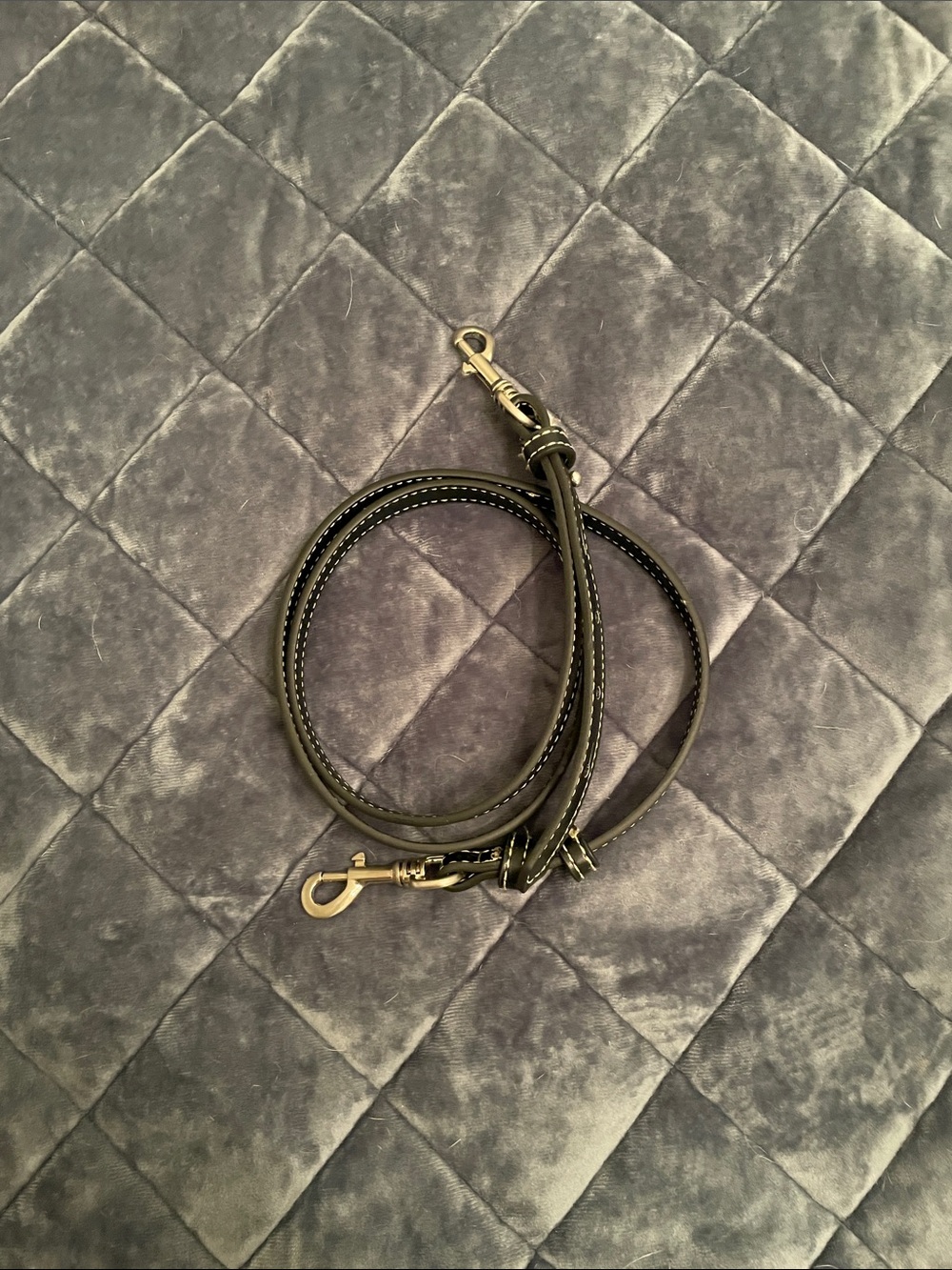Zara Leather Saddle Crossbody Bag in Black - Picture 5 of 5